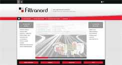 Desktop Screenshot of filtranord.com